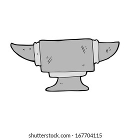 Cartoon Blacksmith Anvil