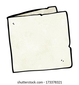 cartoon blank card