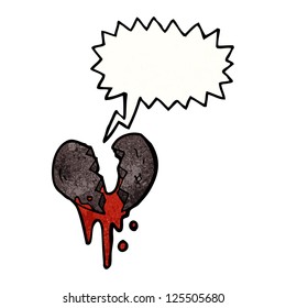 caricatura sangrante
