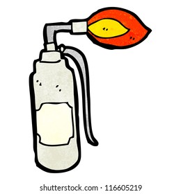 antorcha de dibujos animados