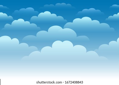 Clouds Sky Drawing Images Stock Photos Vectors Shutterstock