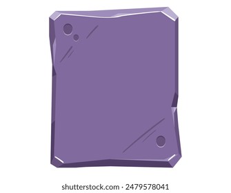 Concepto aislado de tablero de caricaturas. Ilustración de Diseño gráfico plano de Vector