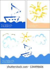 cartoon boat