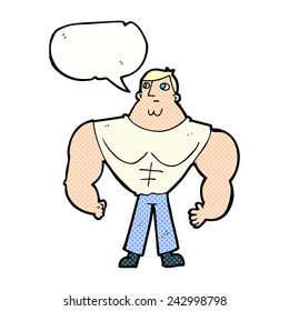 constructor de cuerpos de dibujos animados con burbuja de habla