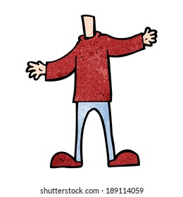 cartoon body (mix and match cartoons or add your own photo head)