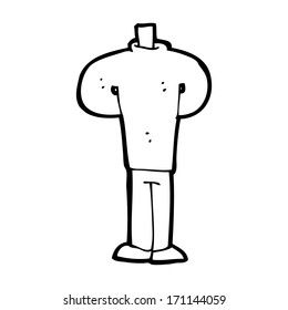 cartoon body standing still  (mix and match cartoons or add own photos)
