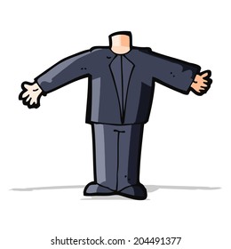 cartoon body in suit (mix and match cartoons or add own photos)