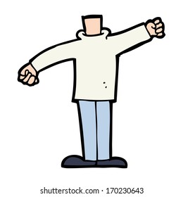 cartoon body waving arms (mix and match cartoons or add own photos)