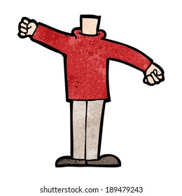 cartoon body waving arms (mix and match cartoons or add own photos)