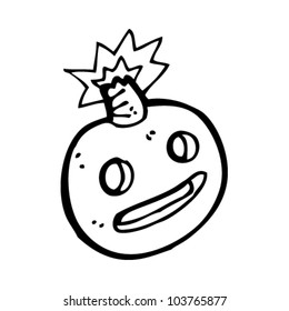 bomba de dibujos animados