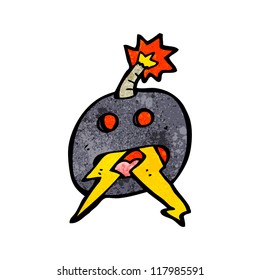 bomba de dibujos animados