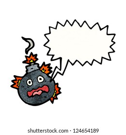 bomba de dibujos animados