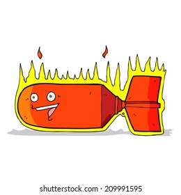 bomba de dibujos animados