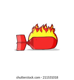 bomba de desenho animado