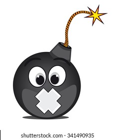 cartoon bomb