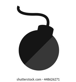 cartoon bomb icon