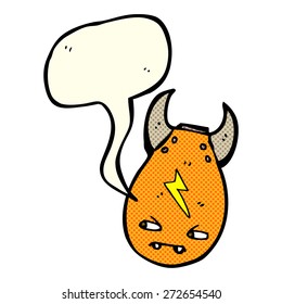 cartoon bomb with speech bubble
