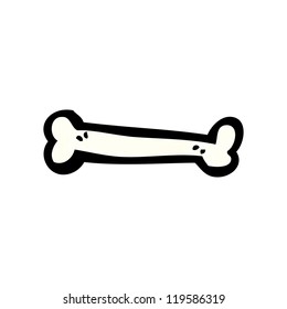 cartoon bone symbol