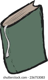 cartoon book vector