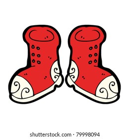 Cartoon-Stiefel