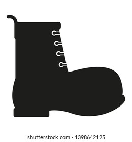 The cartoon boots vector illustration