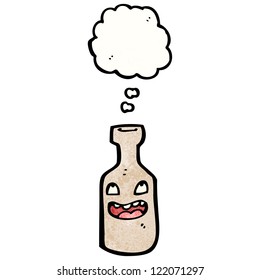 cartoon bottle