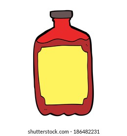 cartoon bottle
