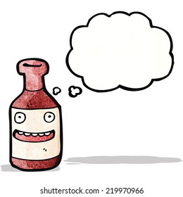cartoon bottle
