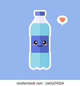 ilustración vectorial de diseño plano del frasco 