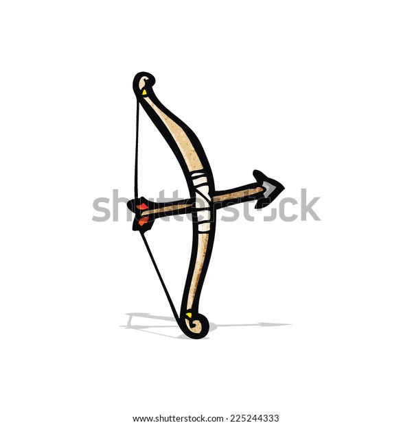 Cartoon Bow Arrow Stock Vector (Royalty Free) 225244333