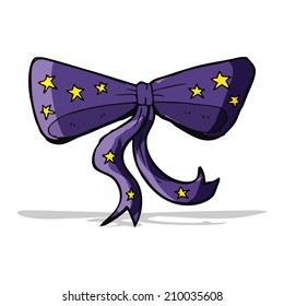 corbata de arco de dibujos animados