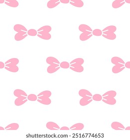 Patrones sin costuras de la pajarita de la historieta, Vector.