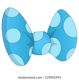 Cartoon Bow - Cartoon Vector Illustration