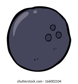 cartoon bowling ball