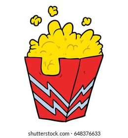 Karikaturenkasten von Popcorn
