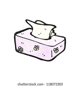 cartoon box of tissues