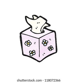 cartoon box of tissues