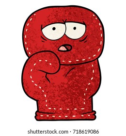 cartoon boxing glove