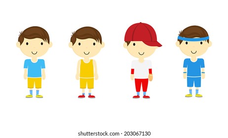 Cartoon boy