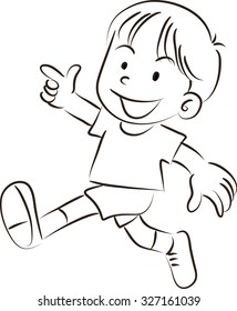 cartoon boy