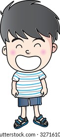 cartoon boy
