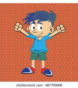 cartoon boy