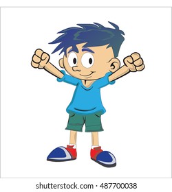cartoon boy