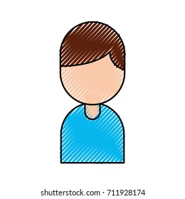 cartoon boy character male avatar image