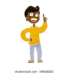caricaturista con gran idea
