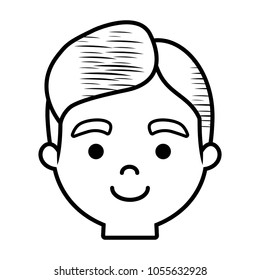 cartoon boy icon