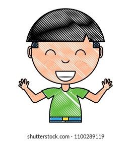 cartoon boy icon