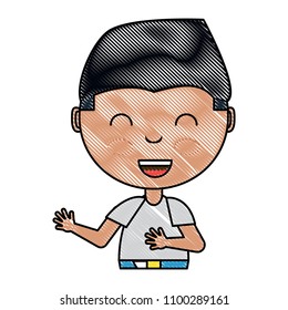 cartoon boy icon