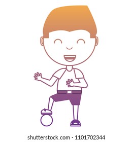 cartoon boy icon