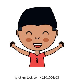cartoon boy icon